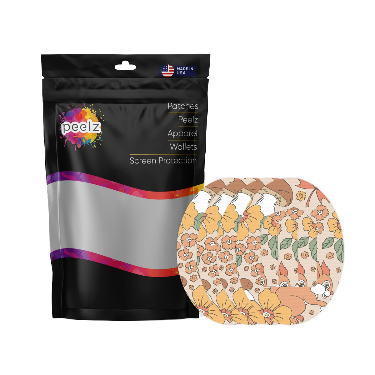 Thanksgiving Floral Pod Patch Tape - Pump Peelz Thanksgiving Floral Pod Patch Tape - Pump Peelz