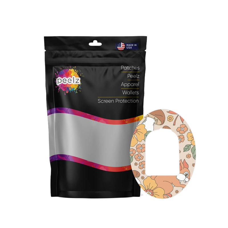 Thanksgiving Floral Pod Patch Tape - Pump Peelz Thanksgiving Floral Pod Patch Tape - Pump Peelz