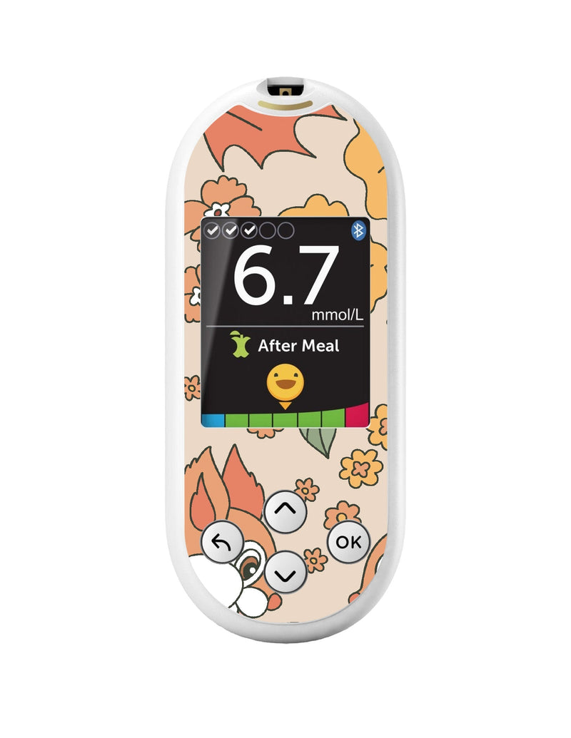 Thanksgiving Floral for OneTouch Verio Reflect Glucometer Thanksgiving Floral for OneTouch Verio Reflect Glucometer
