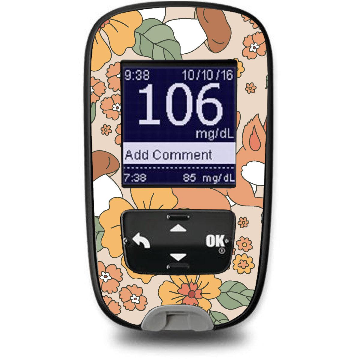 Thanksgiving Floral for the Accu-Chek Guide Glucometer Thanksgiving Floral for the Accu-Chek Guide Glucometer