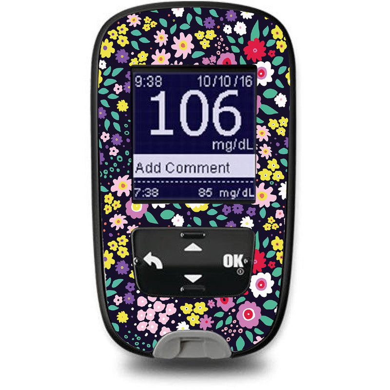 Tiny Flowers Accu-Chek Guide Glucometer Tiny Flowers Accu-Chek Guide Glucometer