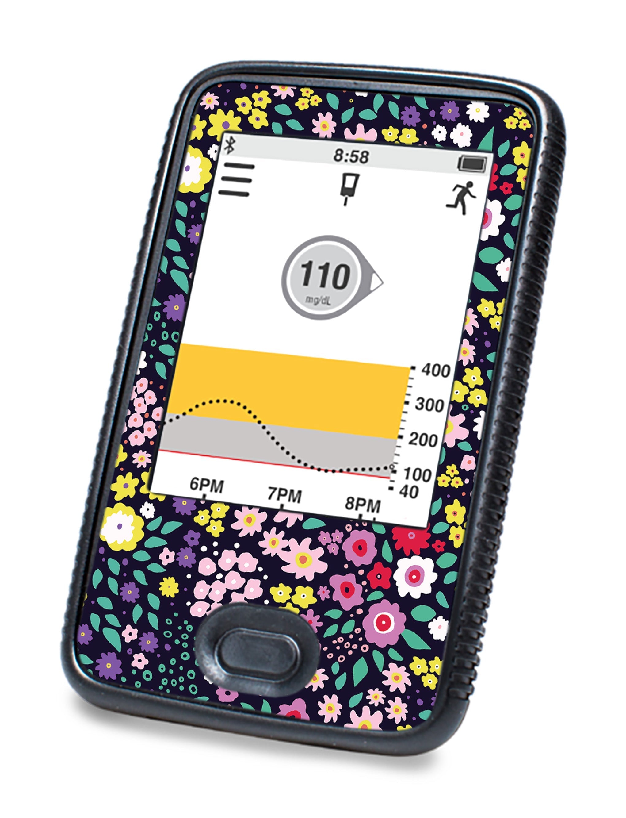 Tiny Flowers DEXCOM G6 Touchscreen Receiver Tiny Flowers DEXCOM G6 Touchscreen Receiver