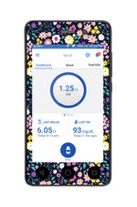 Tiny Flowers Sticker for Omnipod DASH® PDM – Pump Peelz Tiny Flowers Sticker for Omnipod DASH® PDM – Pump Peelz