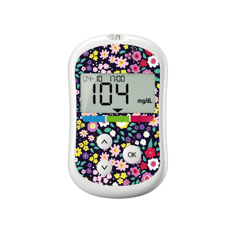 Tiny Flowers OneTouch Verio Flex Glucometer Tiny Flowers OneTouch Verio Flex Glucometer