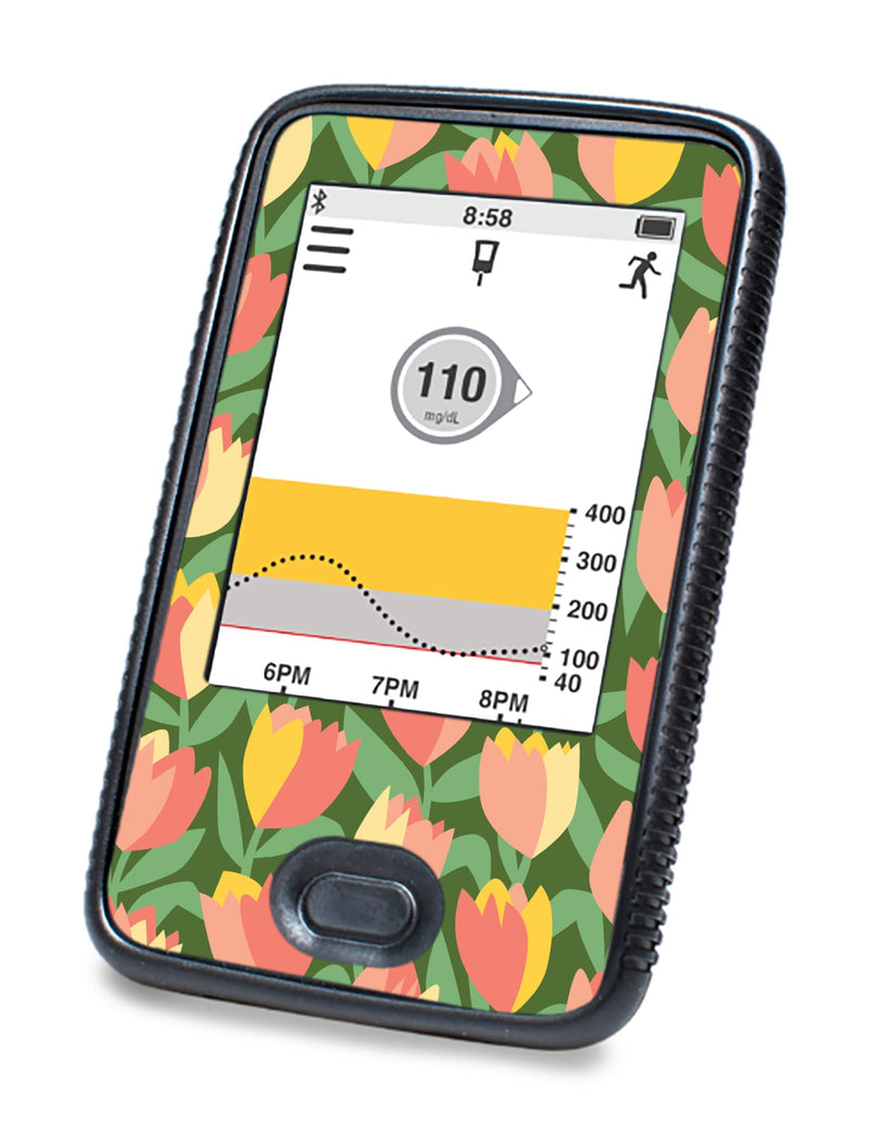 Tons Of Tulips Designed for DEXCOM G6 Touchscreen Receiver Tons Of Tulips Designed for DEXCOM G6 Touchscreen Receiver