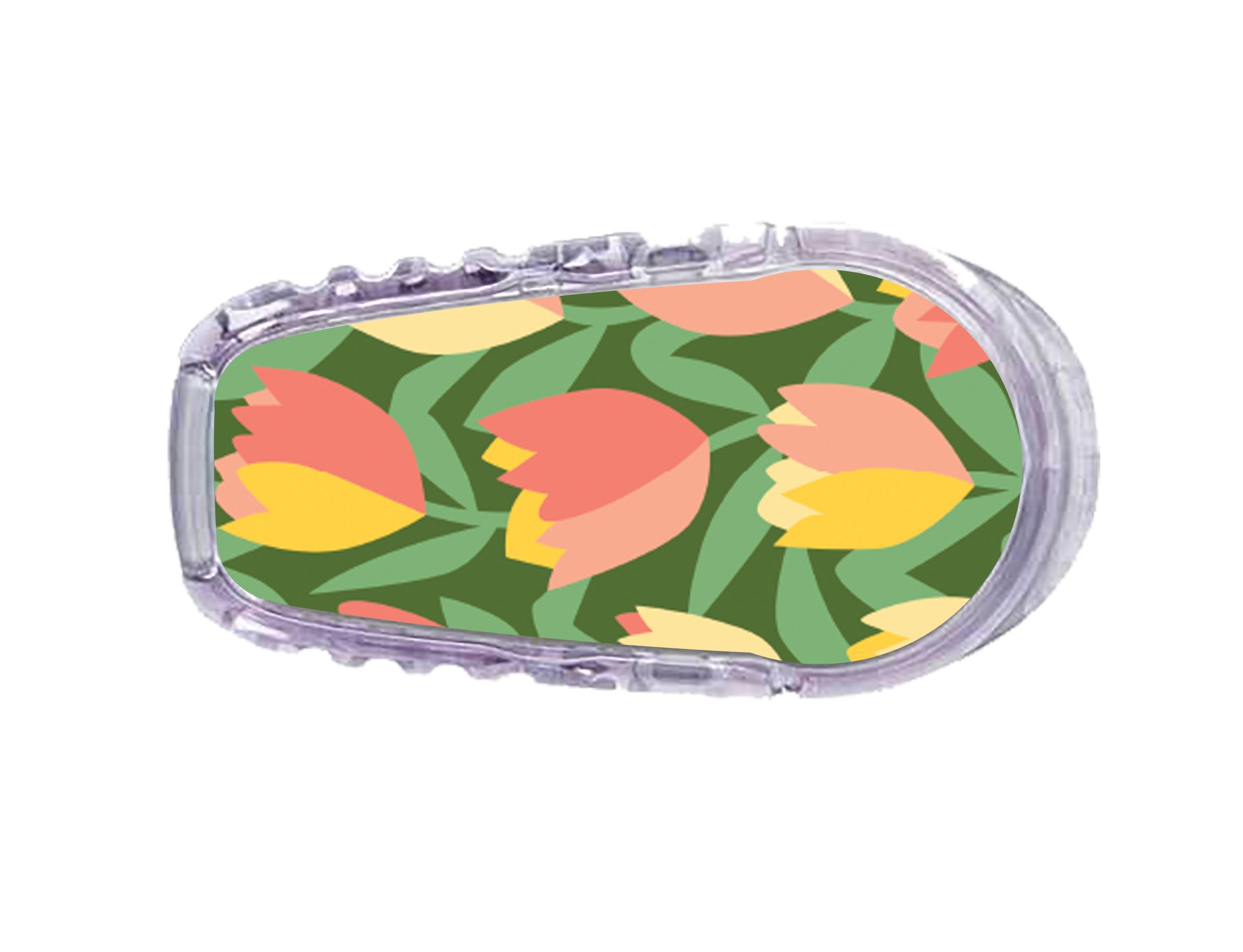 Tons Of Tulips Sticker Designed for the DEXCOM Transmitter Tons Of Tulips Sticker Designed for the DEXCOM Transmitter