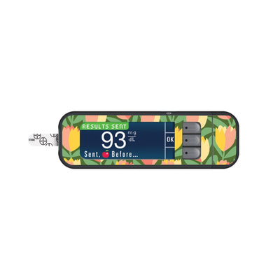 Tons Of Tulips for Bayer Contour Next Glucometer Tons Of Tulips for Bayer Contour Next Glucometer