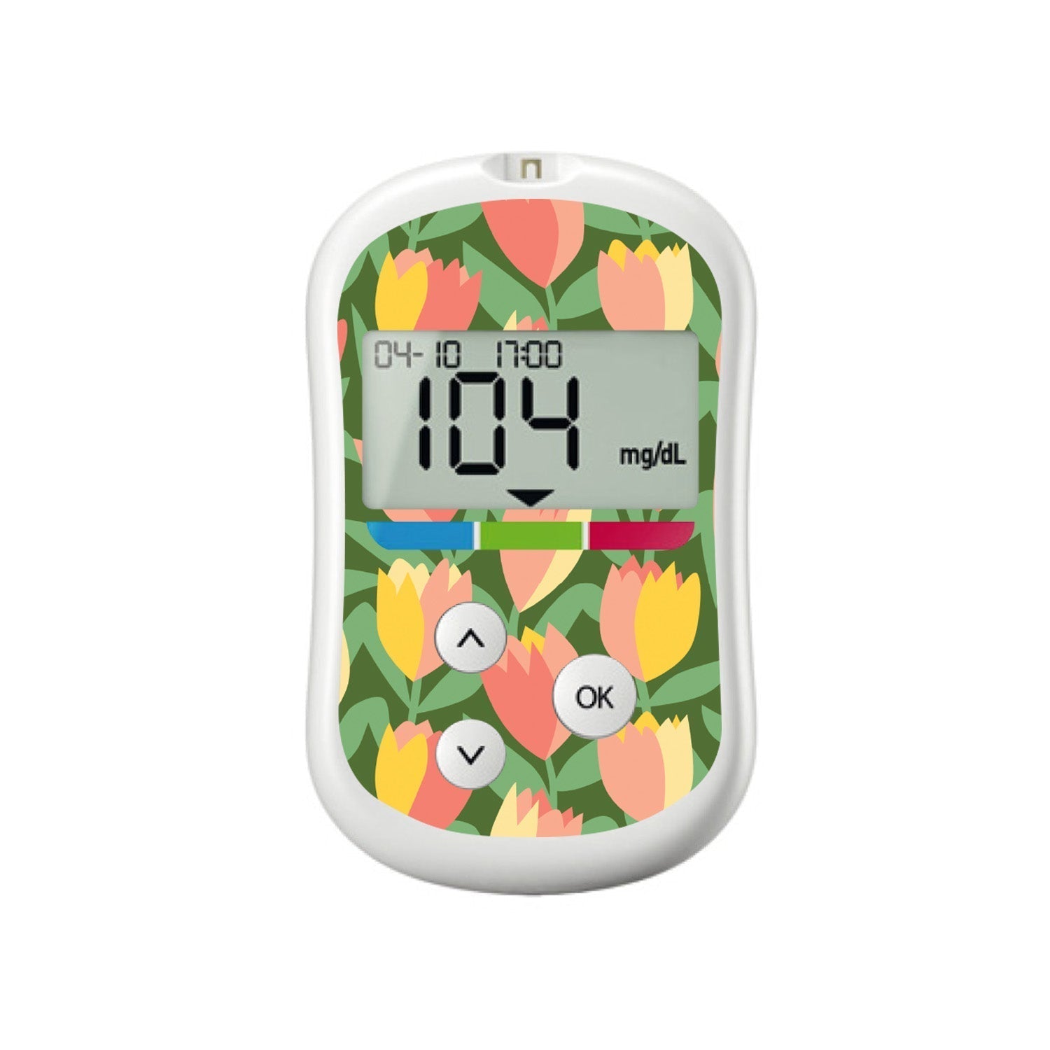 Tons Of Tulips for OneTouch Verio Flex Glucometer Tons Of Tulips for OneTouch Verio Flex Glucometer