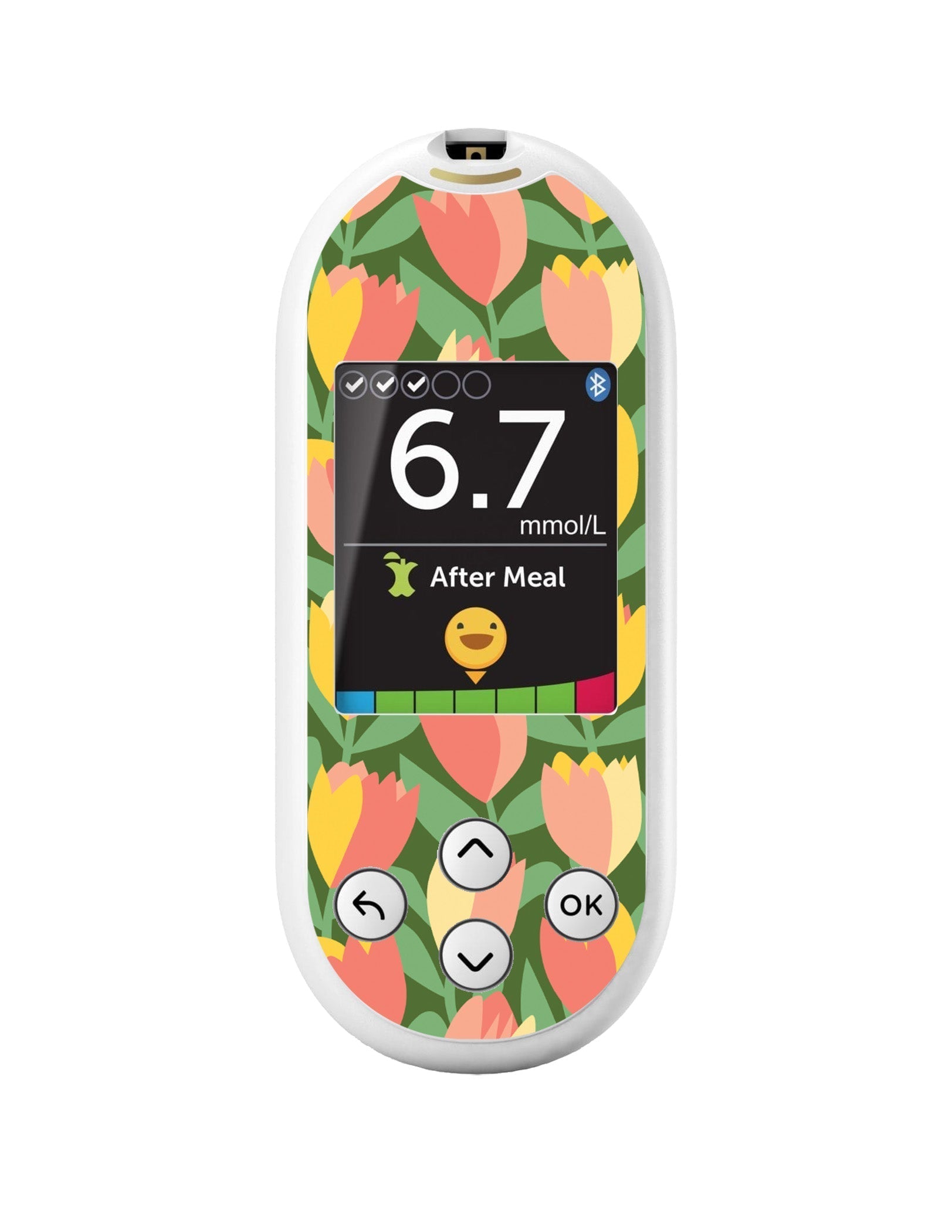 Tons Of Tulips for OneTouch Verio Reflect Glucometer Tons Of Tulips for OneTouch Verio Reflect Glucometer