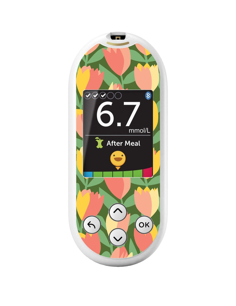 Tons Of Tulips for OneTouch Verio Reflect Glucometer Tons Of Tulips for OneTouch Verio Reflect Glucometer