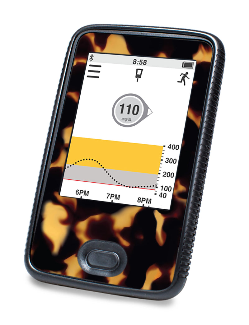 Tortoise Shell DEXCOM G6 Touchscreen Receiver Tortoise Shell DEXCOM G6 Touchscreen Receiver