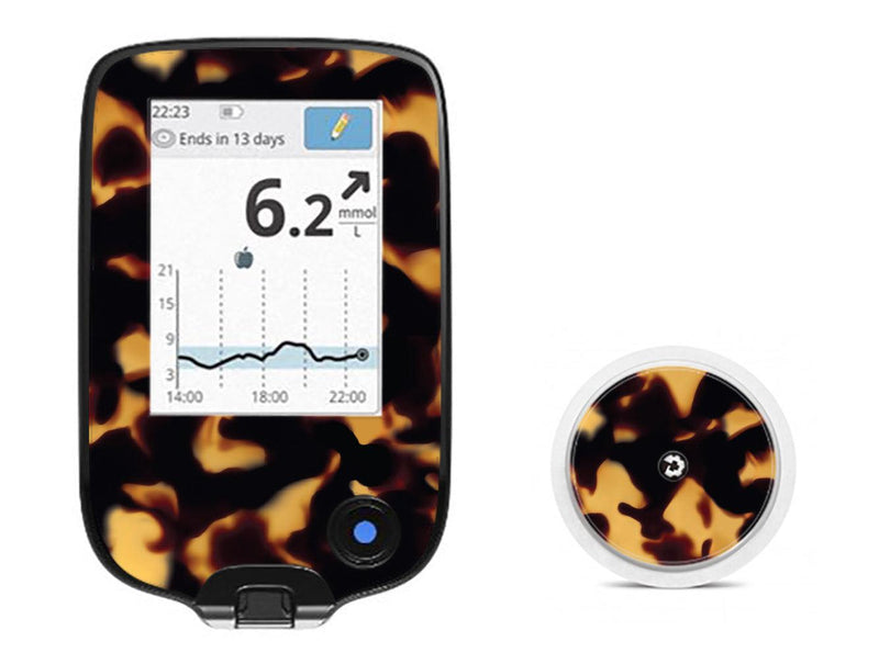 Tortoise Shell for Freestyle Libre 2 Tortoise Shell for Freestyle Libre 2