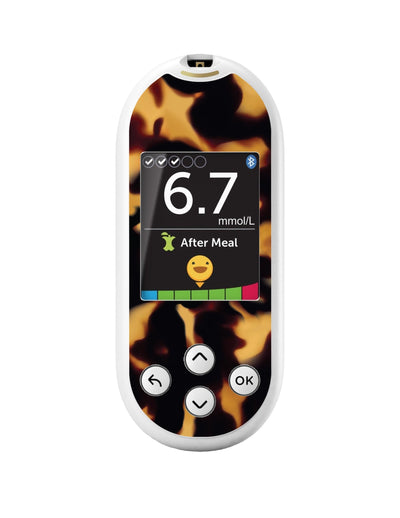 Tortoise Shell for OneTouch Verio Reflect Glucometer Tortoise Shell for OneTouch Verio Reflect Glucometer