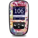 Touch of Tie Dye Sticker for the Accu-Chek Guide Glucometer Touch of Tie Dye Sticker for the Accu-Chek Guide Glucometer