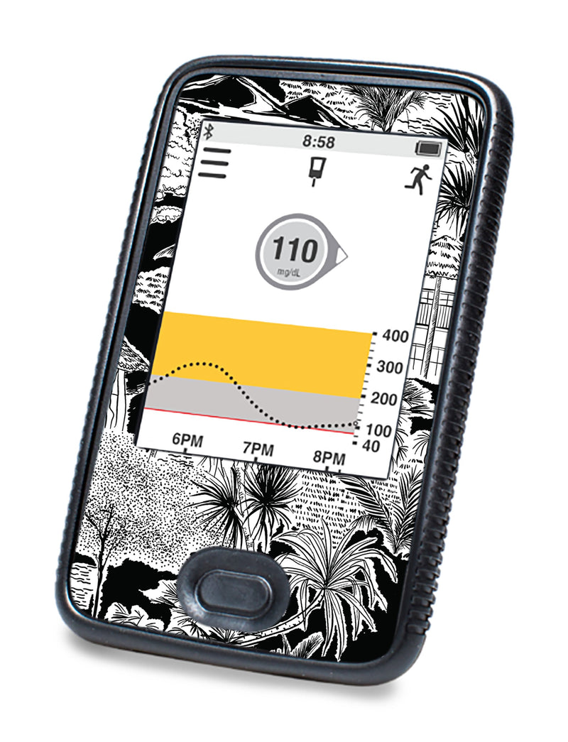 Tropical Sketch DEXCOM G6 Touchscreen Receiver Tropical Sketch DEXCOM G6 Touchscreen Receiver