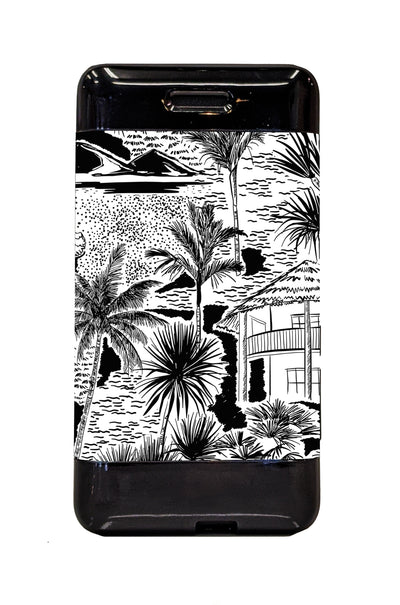 Tropical Sketch Sticker for Omnipod DASH® PDM – Pump Peelz Tropical Sketch Sticker for Omnipod DASH® PDM – Pump Peelz