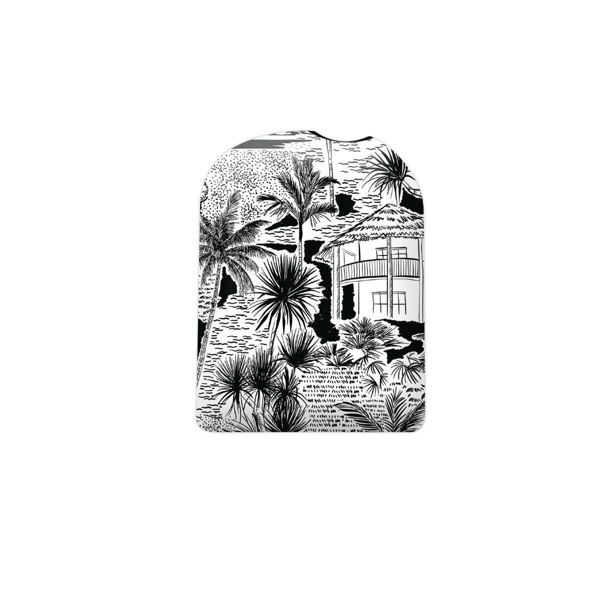 Tropical Sketch Pod Sticker – Pump Peelz Tropical Sketch Pod Sticker – Pump Peelz