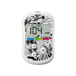 Tropical Sketch for OneTouch Verio Flex Glucometer Tropical Sketch for OneTouch Verio Flex Glucometer