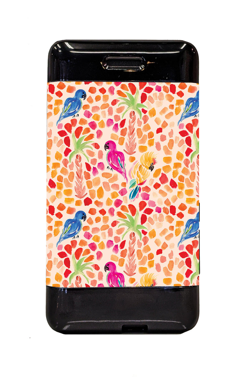 Tropical Watercolor Sticker for Omnipod DASH® PDM – Pump Peelz Tropical Watercolor Sticker for Omnipod DASH® PDM – Pump Peelz