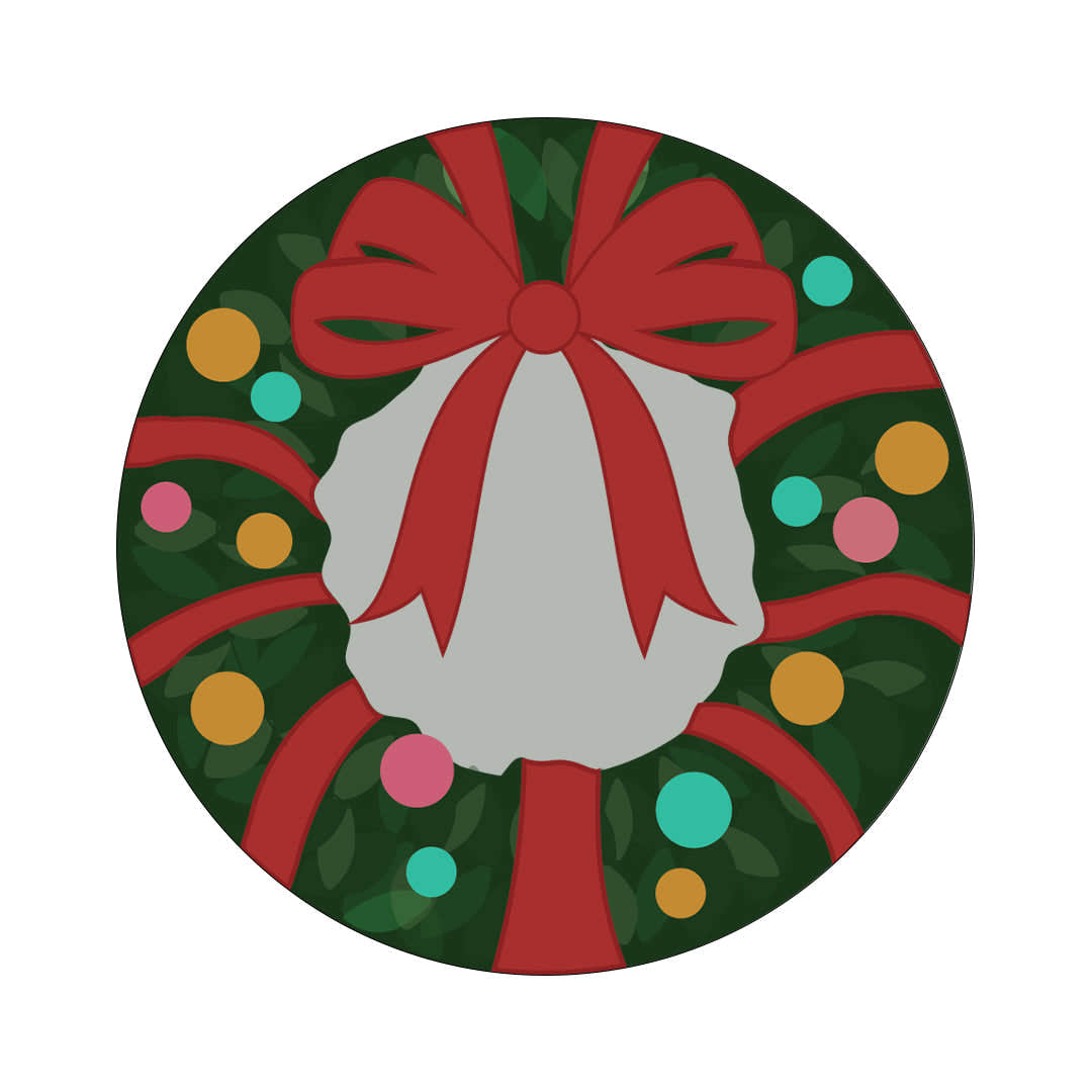 CF Holiday Wreath twiist™ Automated Insulin Delivery System Stickers - Pump Peelz CF Holiday Wreath twiist™ Automated Insulin Delivery System Stickers - Pump Peelz