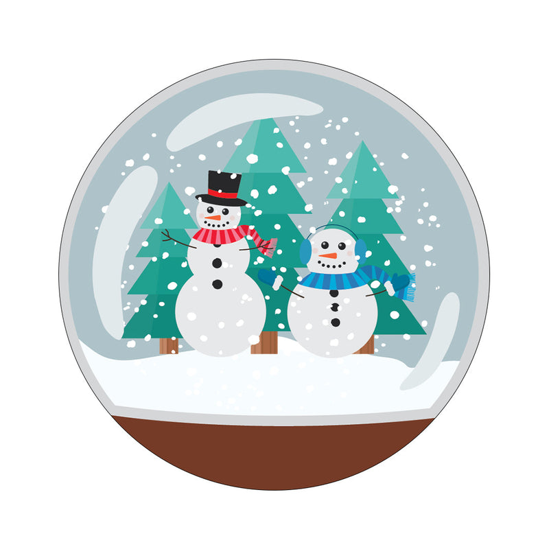 CF Holiday Snow Globe twiist™ Automated Insulin Delivery System Stickers - Pump Peelz CF Holiday Snow Globe twiist™ Automated Insulin Delivery System Stickers - Pump Peelz