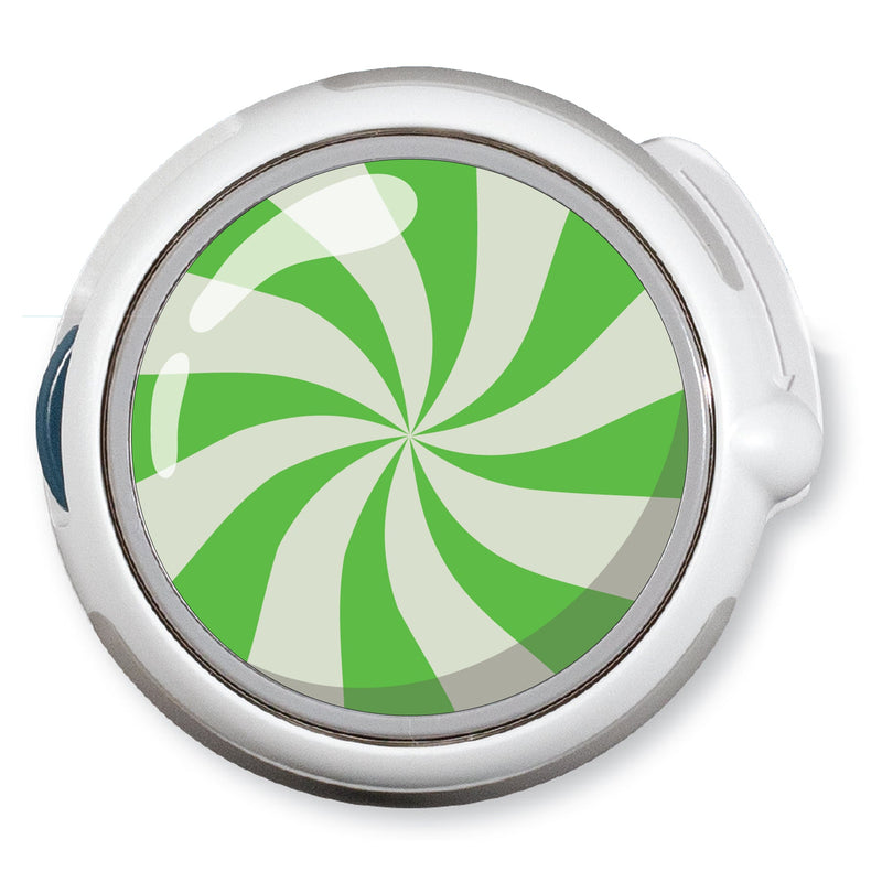 CF Holiday Mint twiist™ Automated Insulin Delivery System Stickers - Pump Peelz CF Holiday Mint twiist™ Automated Insulin Delivery System Stickers - Pump Peelz