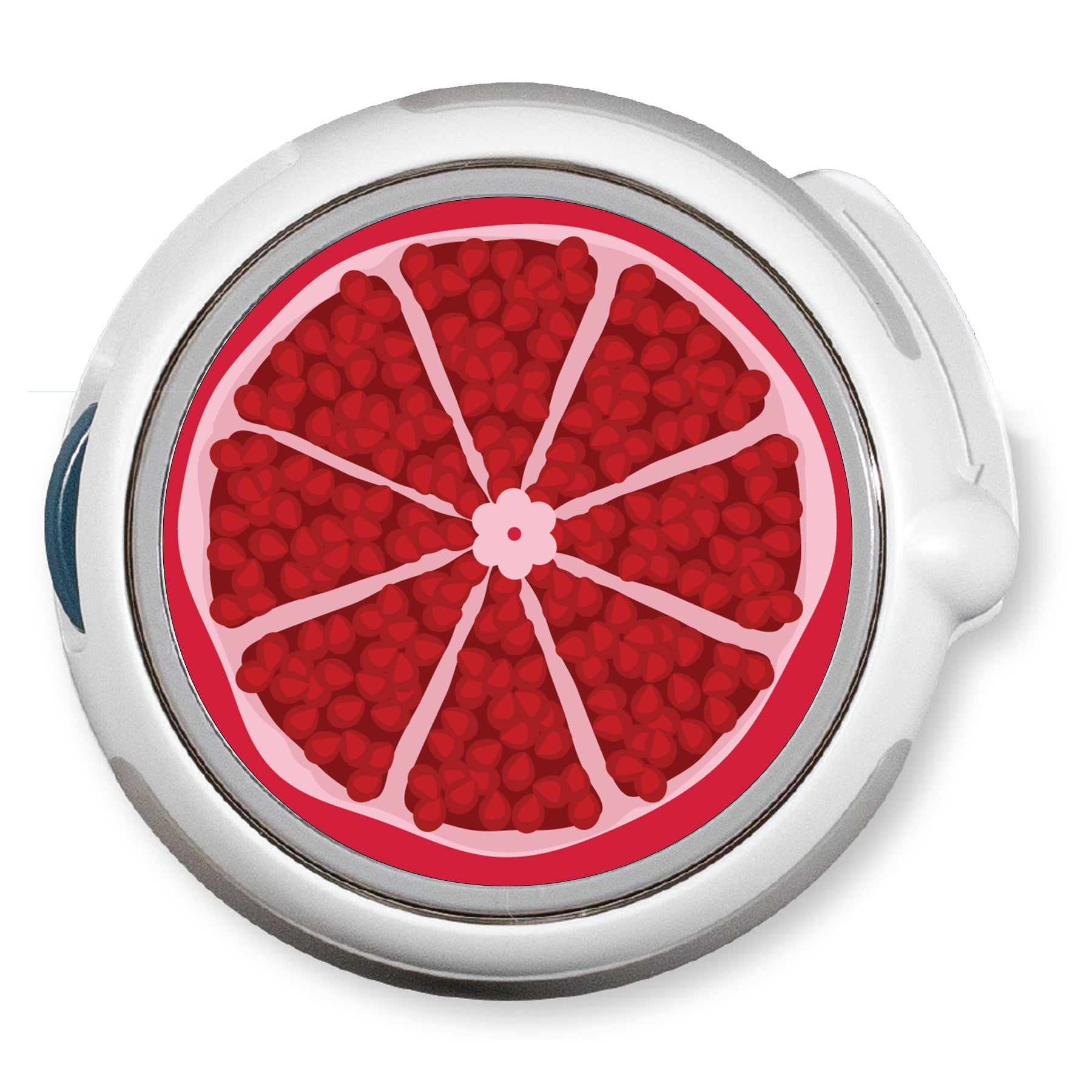 CF Holiday Pomegranate twiist™ Automated Insulin Delivery System Stickers - Pump Peelz CF Holiday Pomegranate twiist™ Automated Insulin Delivery System Stickers - Pump Peelz