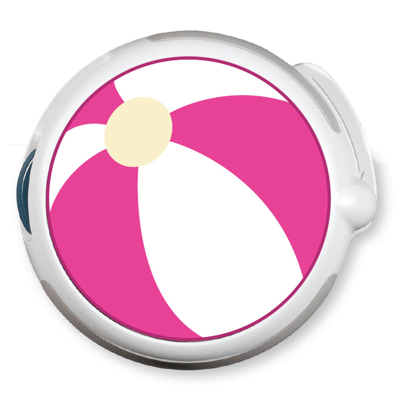 CF Beach Ball twiist™ Automated Insulin Delivery System Stickers - Pump Peelz CF Beach Ball twiist™ Automated Insulin Delivery System Stickers - Pump Peelz