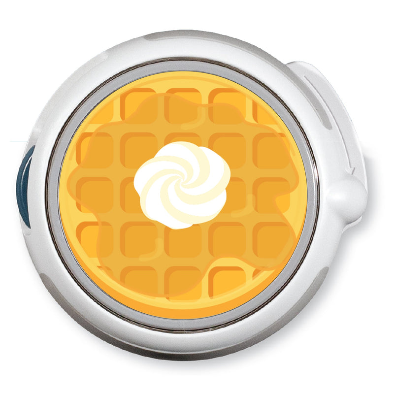 CF Waffle twiist™ Automated Insulin Delivery System Stickers - Pump Peelz CF Waffle twiist™ Automated Insulin Delivery System Stickers - Pump Peelz