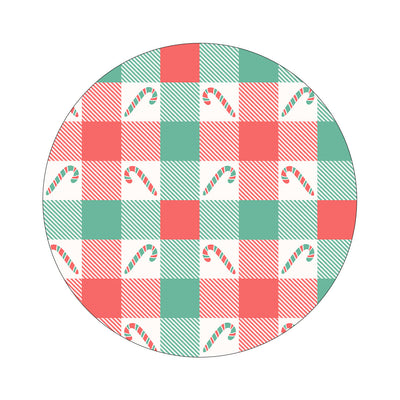 Peppermint Plaid twiist™ Automated Insulin Delivery System Stickers - Pump Peelz Peppermint Plaid twiist™ Automated Insulin Delivery System Stickers - Pump Peelz