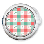 Peppermint Plaid twiist™ Automated Insulin Delivery System Stickers - Pump Peelz Peppermint Plaid twiist™ Automated Insulin Delivery System Stickers - Pump Peelz