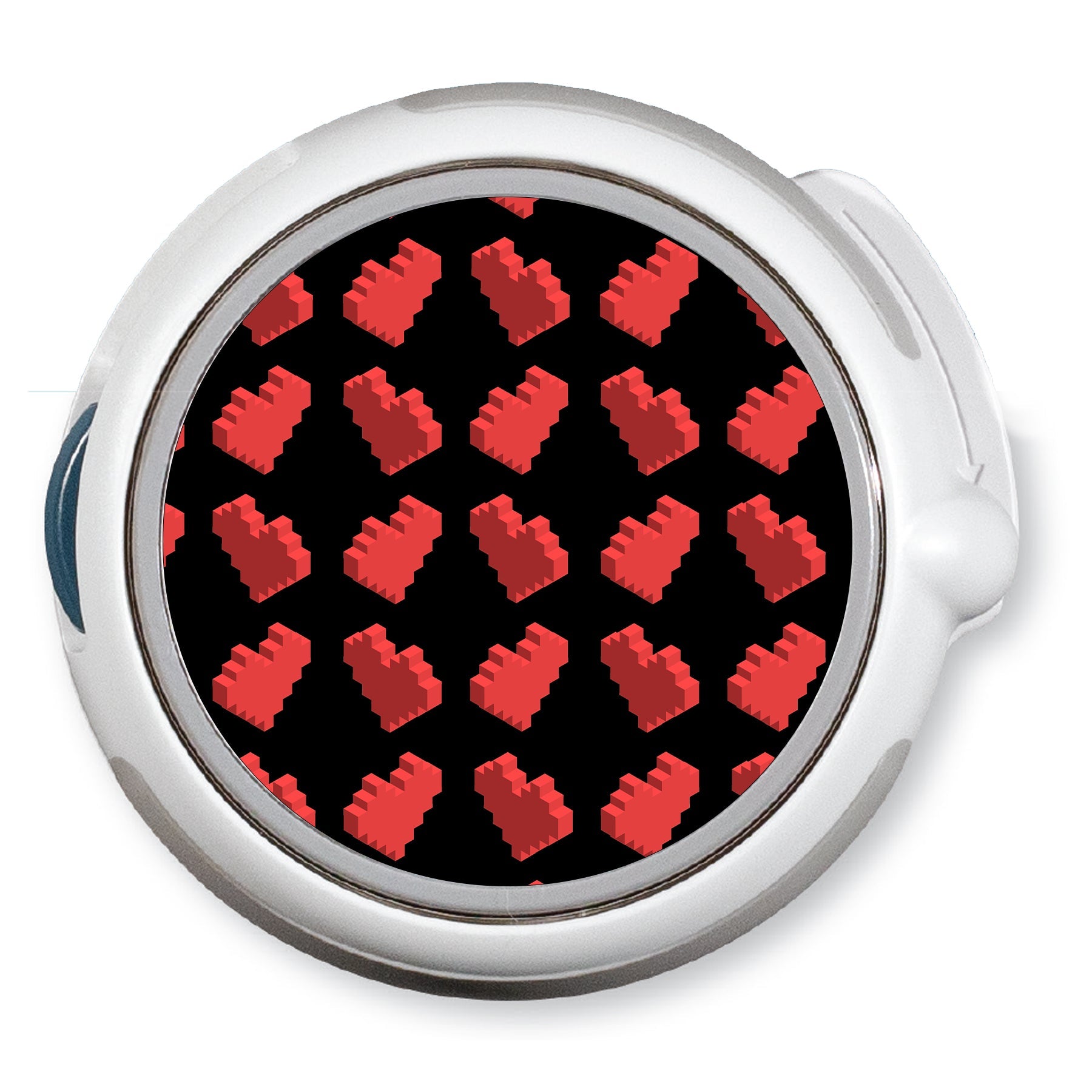 Pixel Hearts twiist™ Automated Insulin Delivery System Stickers - Pump Peelz Pixel Hearts twiist™ Automated Insulin Delivery System Stickers - Pump Peelz