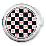 Checkered Hearts twiist™ Automated Insulin Delivery System Stickers - Pump Peelz Checkered Hearts twiist™ Automated Insulin Delivery System Stickers - Pump Peelz
