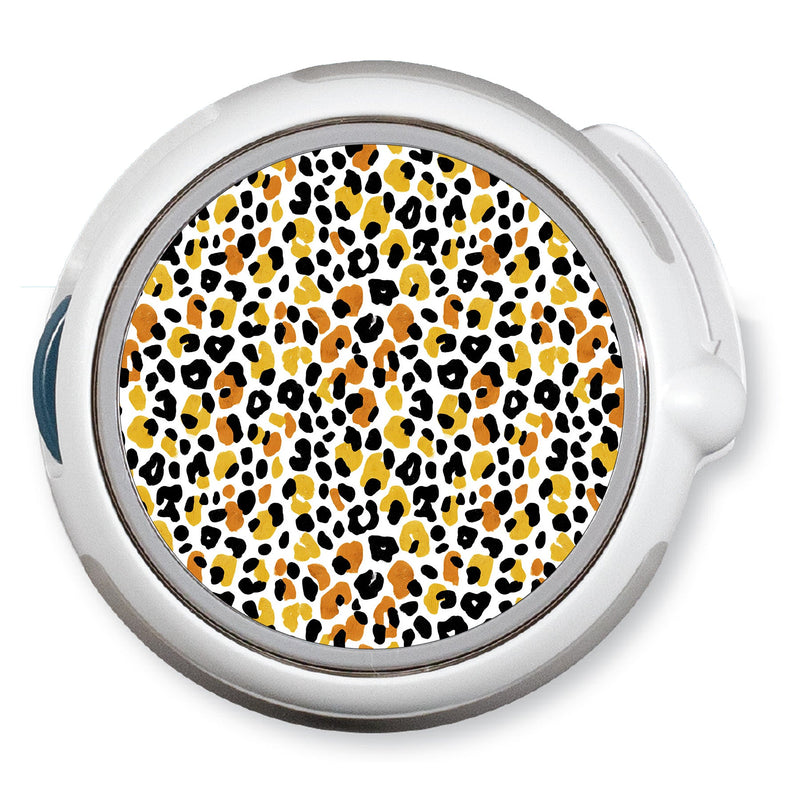Golden Leopard twiist™ Automated Insulin Delivery System Stickers - Pump Peelz Golden Leopard twiist™ Automated Insulin Delivery System Stickers - Pump Peelz