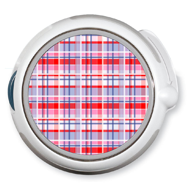 Party Plaid twiist™ Automated Insulin Delivery System Stickers - Pump Peelz Party Plaid twiist™ Automated Insulin Delivery System Stickers - Pump Peelz