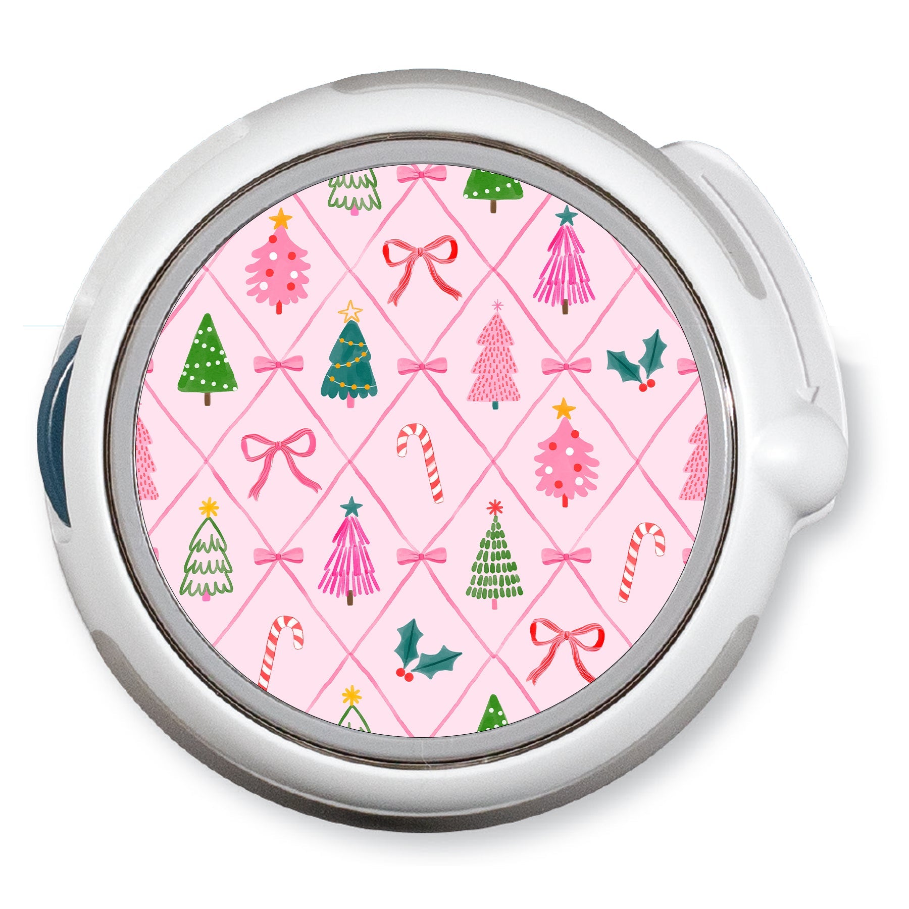 Coquette Christmas twiist™ Automated Insulin Delivery System Stickers - Pump Peelz Coquette Christmas twiist™ Automated Insulin Delivery System Stickers - Pump Peelz