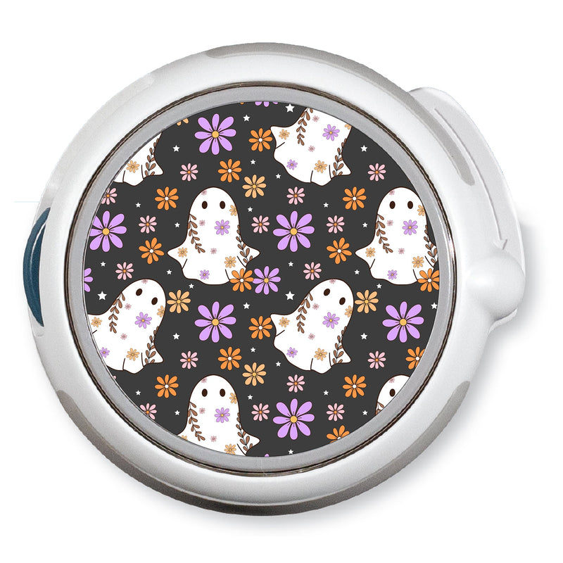 Groovy Ghosts twiist™ Automated Insulin Delivery System Stickers - Pump Peelz Groovy Ghosts twiist™ Automated Insulin Delivery System Stickers - Pump Peelz