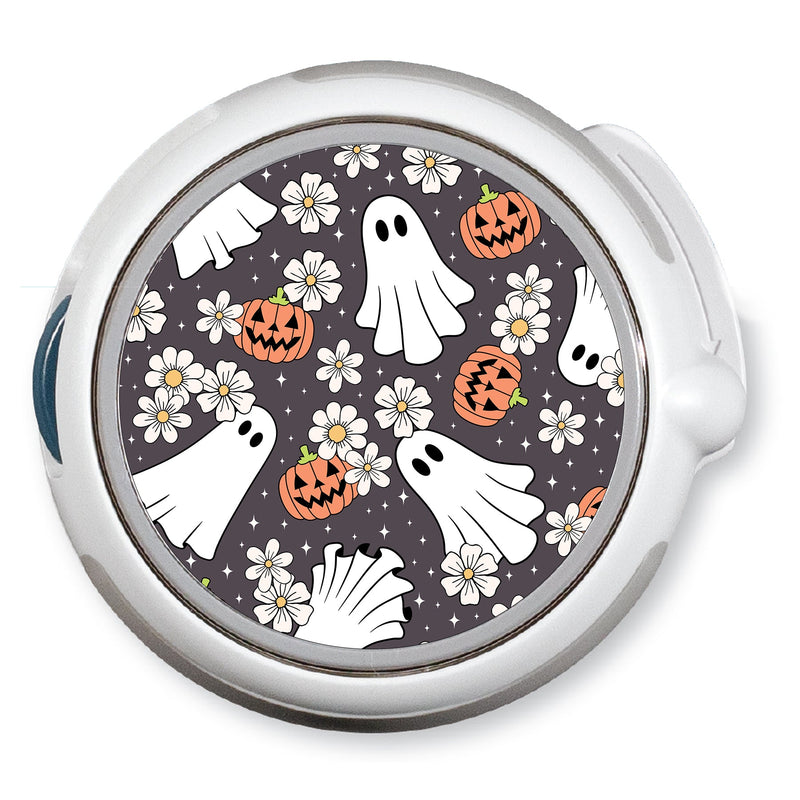 Boo Blossoms twiist™ Automated Insulin Delivery System Stickers - Pump Peelz Boo Blossoms twiist™ Automated Insulin Delivery System Stickers - Pump Peelz