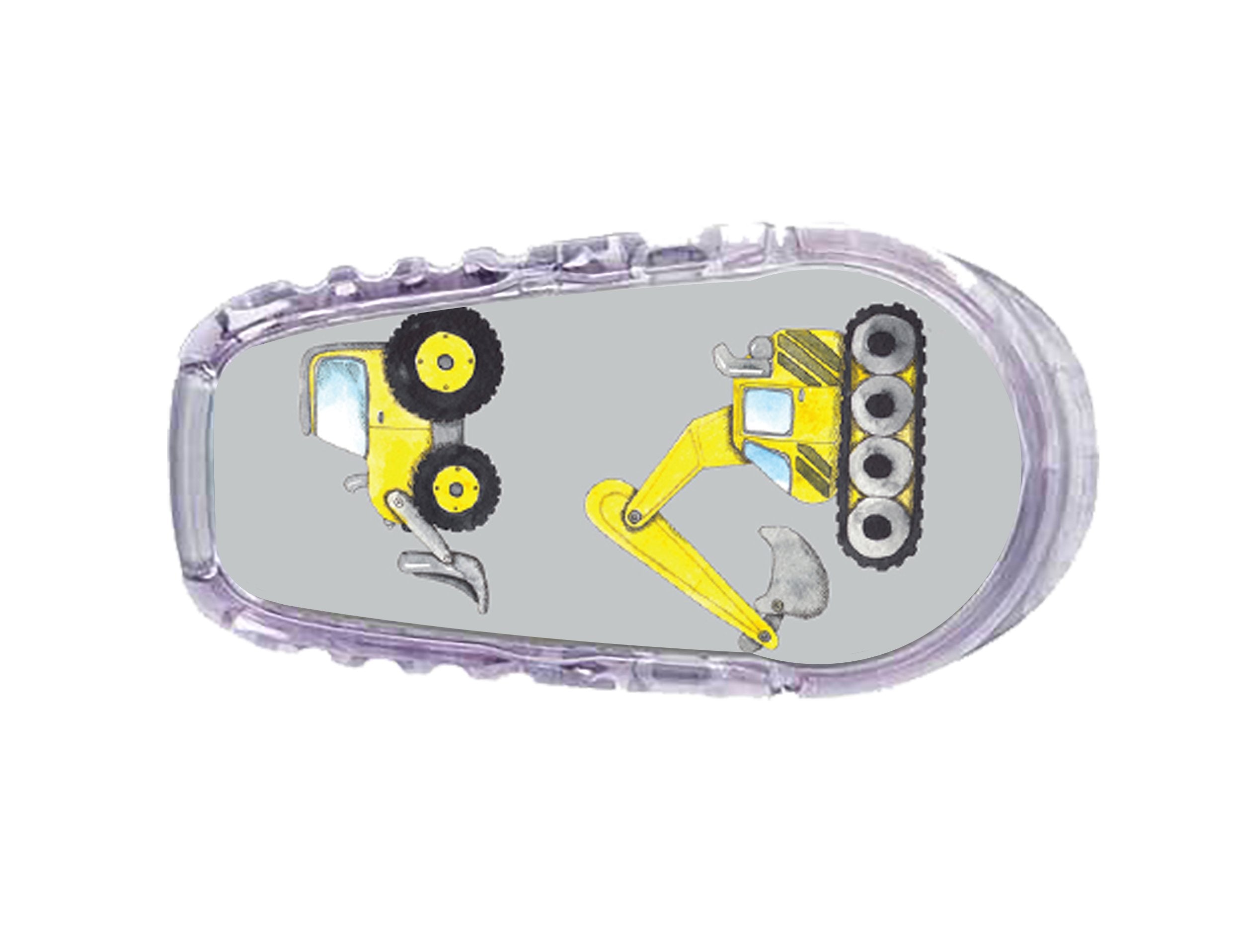 Under Construction Sticker Designed for the DEXCOM Transmitter Under Construction Sticker Designed for the DEXCOM Transmitter