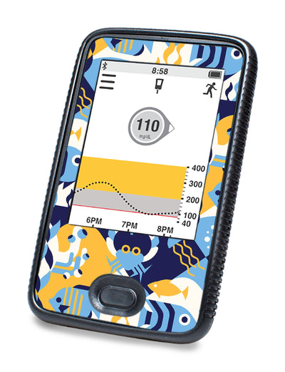 Underwater Abstract DEXCOM G6 Touchscreen Receiver Underwater Abstract DEXCOM G6 Touchscreen Receiver