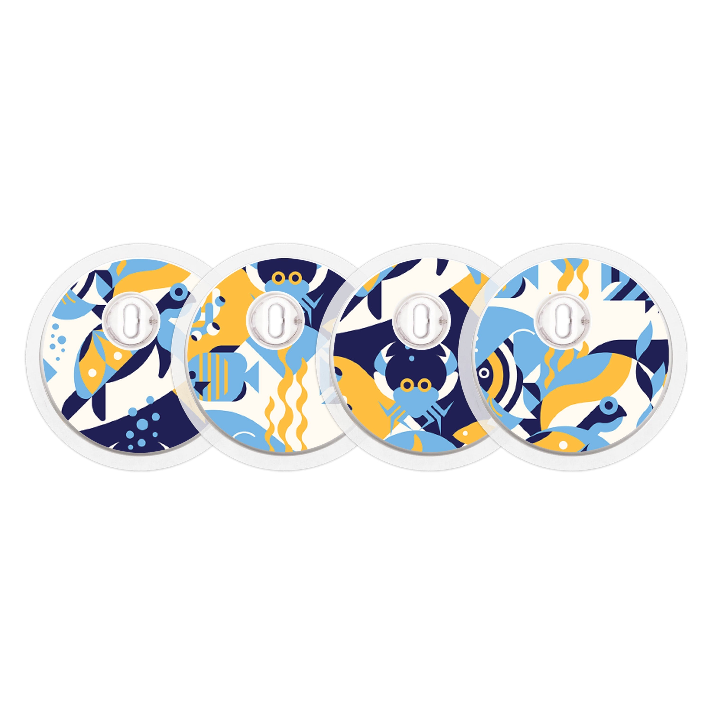 Underwater Abstract Sticker Designed for the FreeStyle Libre 3 Plus & Lingo Sensor Underwater Abstract Sticker Designed for the FreeStyle Libre 3 Plus & Lingo Sensor