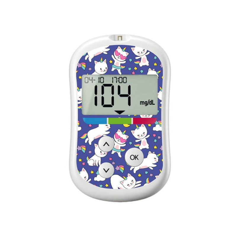 Unicorn Cats for OneTouch Verio Flex Glucometer Unicorn Cats for OneTouch Verio Flex Glucometer
