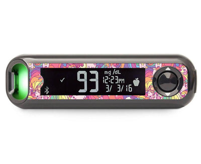 Unicorn Swirls for Bayer Contour© Next One Glucometer Unicorn Swirls for Bayer Contour© Next One Glucometer