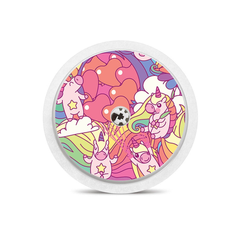 Unicorn Swirls for Freestyle Libre 2 Unicorn Swirls for Freestyle Libre 2