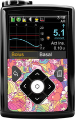 Unicorn Swirls for Sticker for Medtronic MiniMed 770G & 780G Unicorn Swirls for Sticker for Medtronic MiniMed 770G & 780G