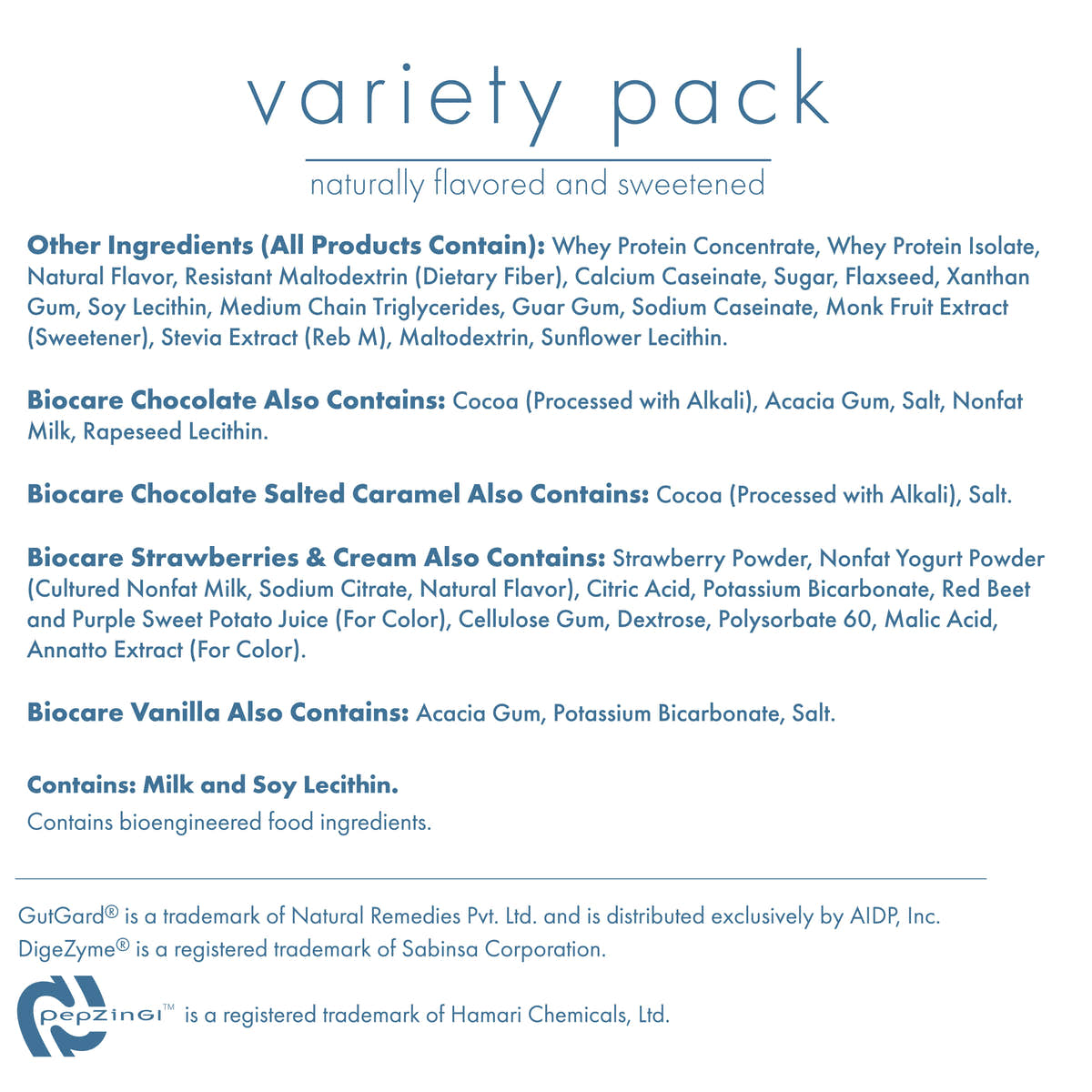 30G Protein Beverage Variety Pack (7-Count) 30G Protein Beverage Variety Pack (7-Count)