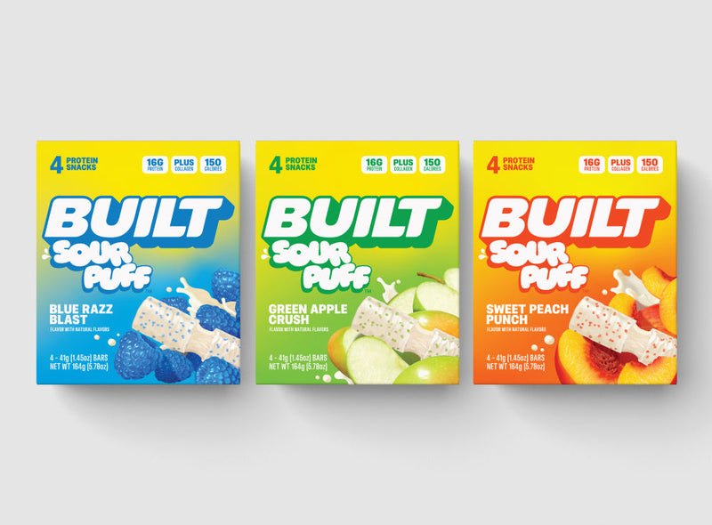 Built Puff Bars 12ct. Sour Puff Variety Box Built Puff Bars 12ct. Sour Puff Variety Box