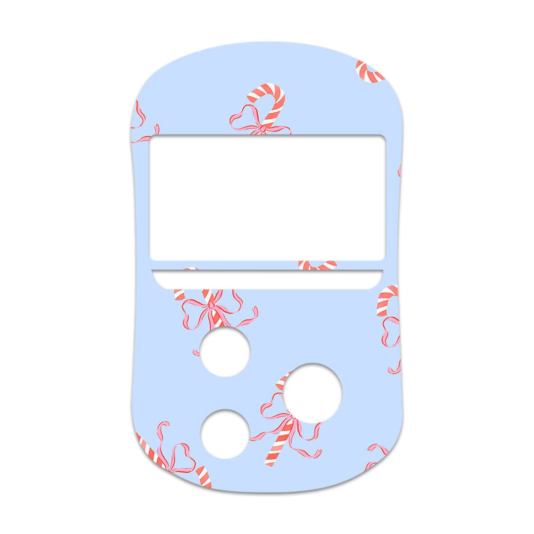 Candy Cane Lane OneTouch Verio Flex Glucometer Sticker - Pump Peelz Candy Cane Lane OneTouch Verio Flex Glucometer Sticker - Pump Peelz