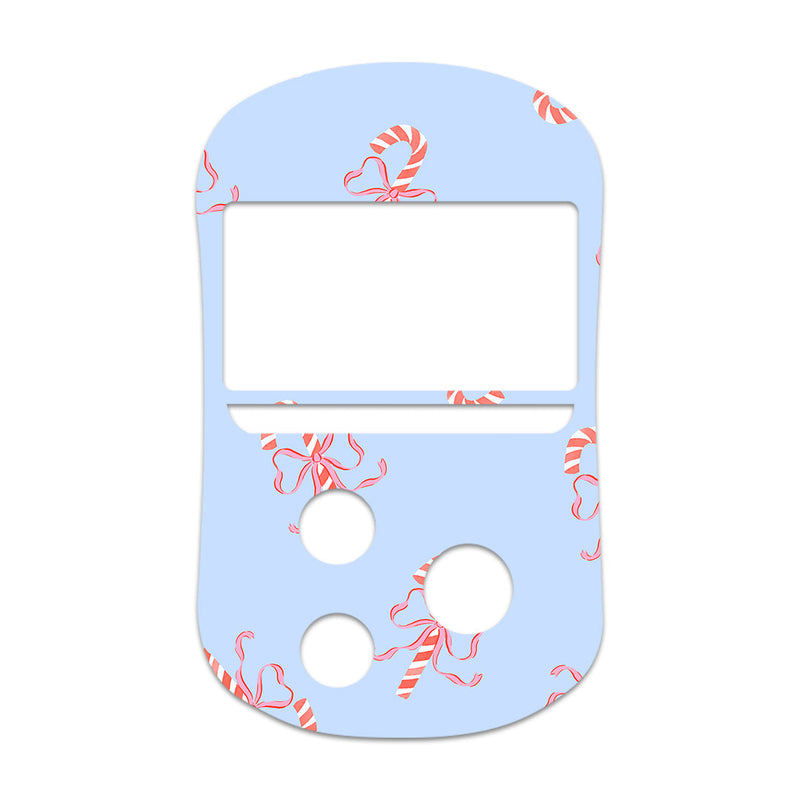 Candy Cane Lane OneTouch Verio Flex Glucometer Sticker - Pump Peelz Candy Cane Lane OneTouch Verio Flex Glucometer Sticker - Pump Peelz