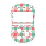 Peppermint Plaid OneTouch Verio Flex Glucometer Sticker - Pump Peelz Peppermint Plaid OneTouch Verio Flex Glucometer Sticker - Pump Peelz